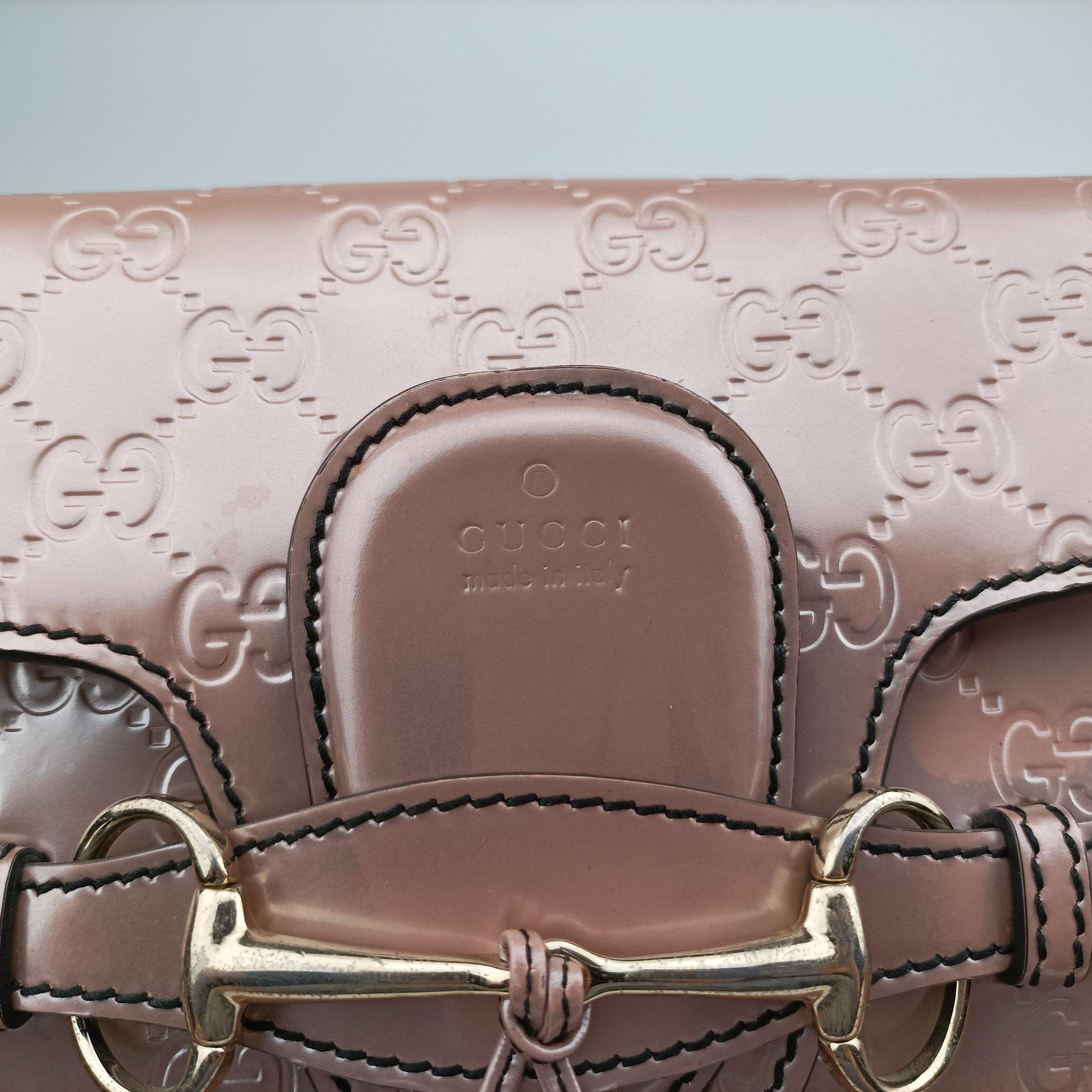 Emily Pink Patent Leather 295402 E015057308エミリー ピンク パテント 295402 E015057308