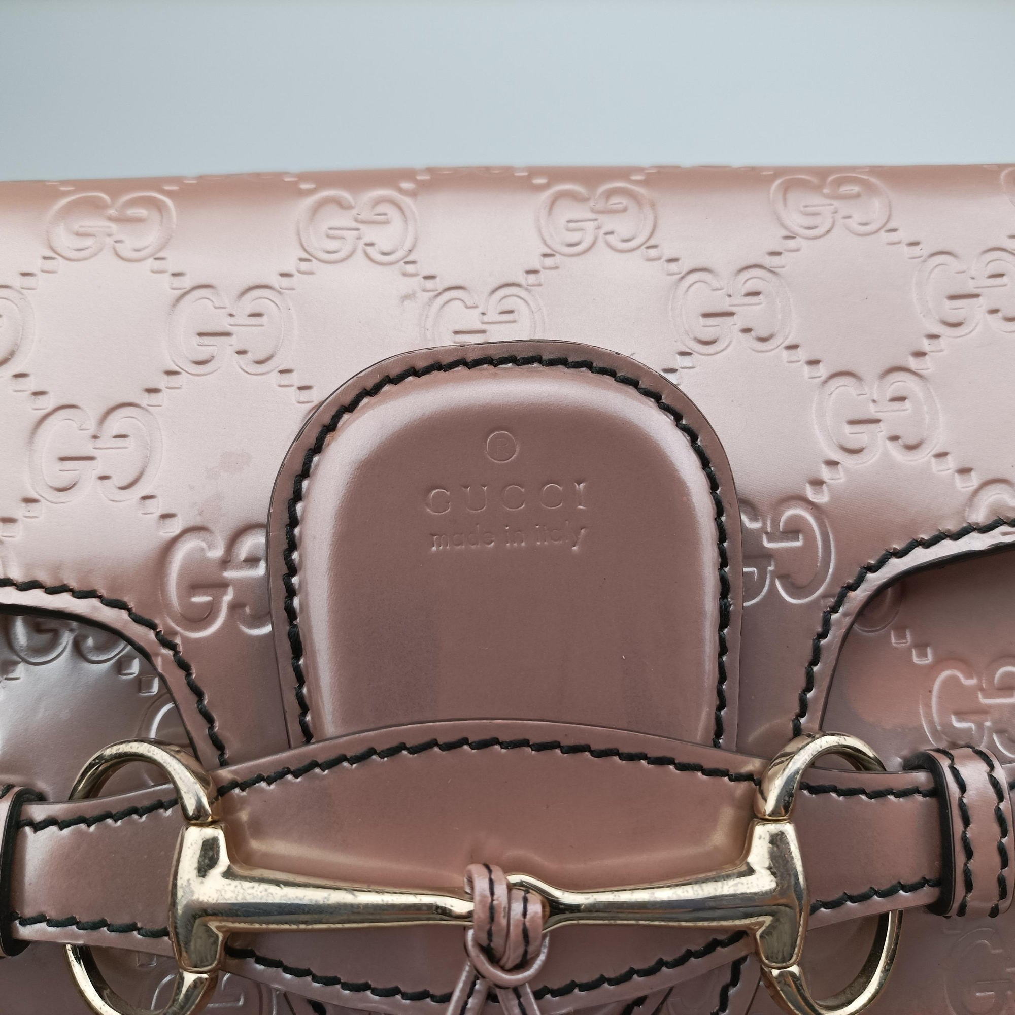 Emily Pink Patent Leather 295402 E015057308エミリー ピンク パテント 295402 E015057308
