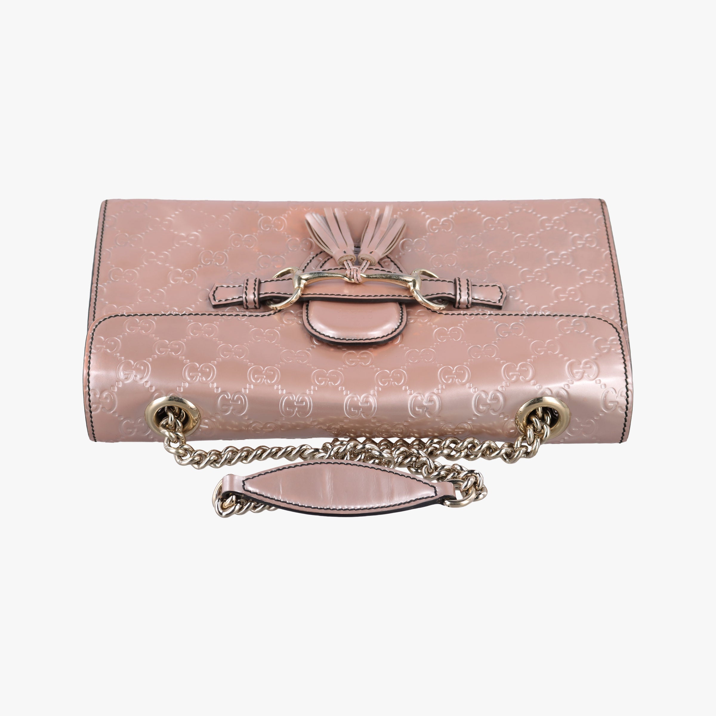 Emily Pink Patent Leather 295402 E015057308エミリー ピンク パテント 295402 E015057308