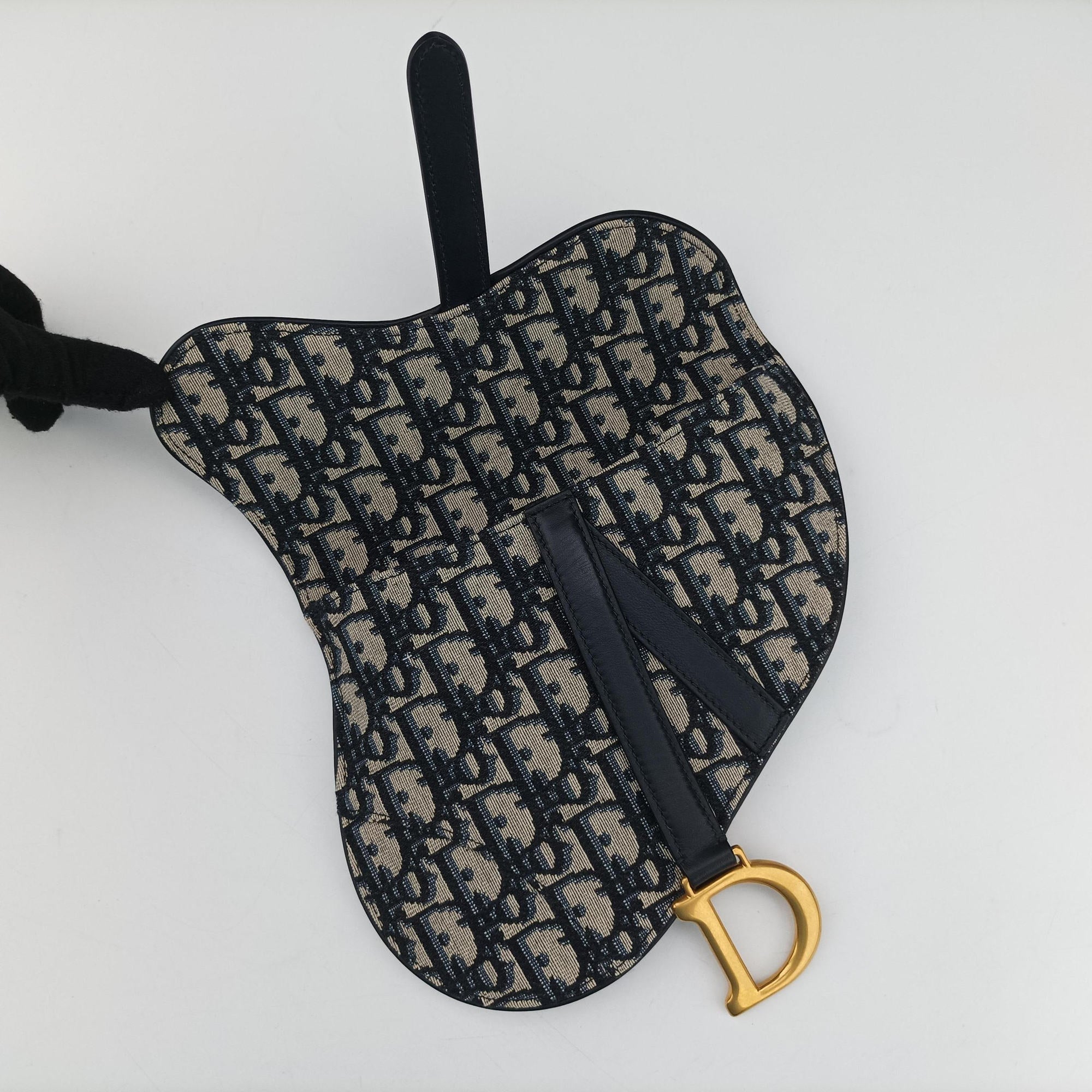 Saddlebags Gray×Navy Jacquard×Leather 50-MA-1109サドルバッグ グレー×ネイビー ジャガード×レザー 50-MA-1109