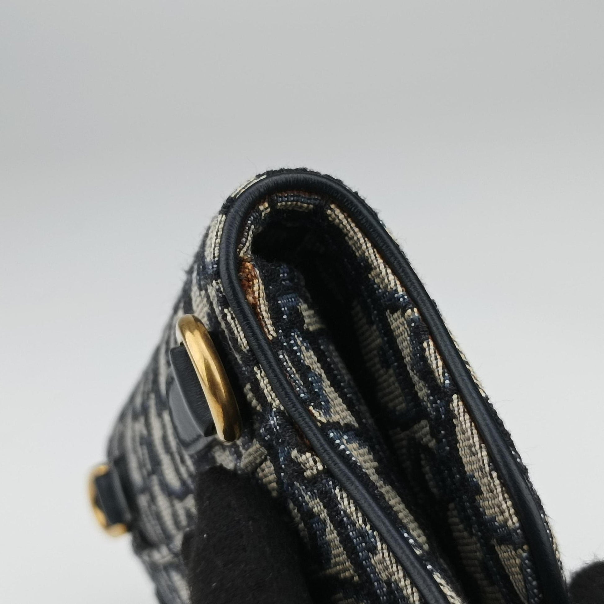 Saddlebags Gray×Navy Jacquard×Leather 50-MA-1109サドルバッグ グレー×ネイビー ジャガード×レザー 50-MA-1109