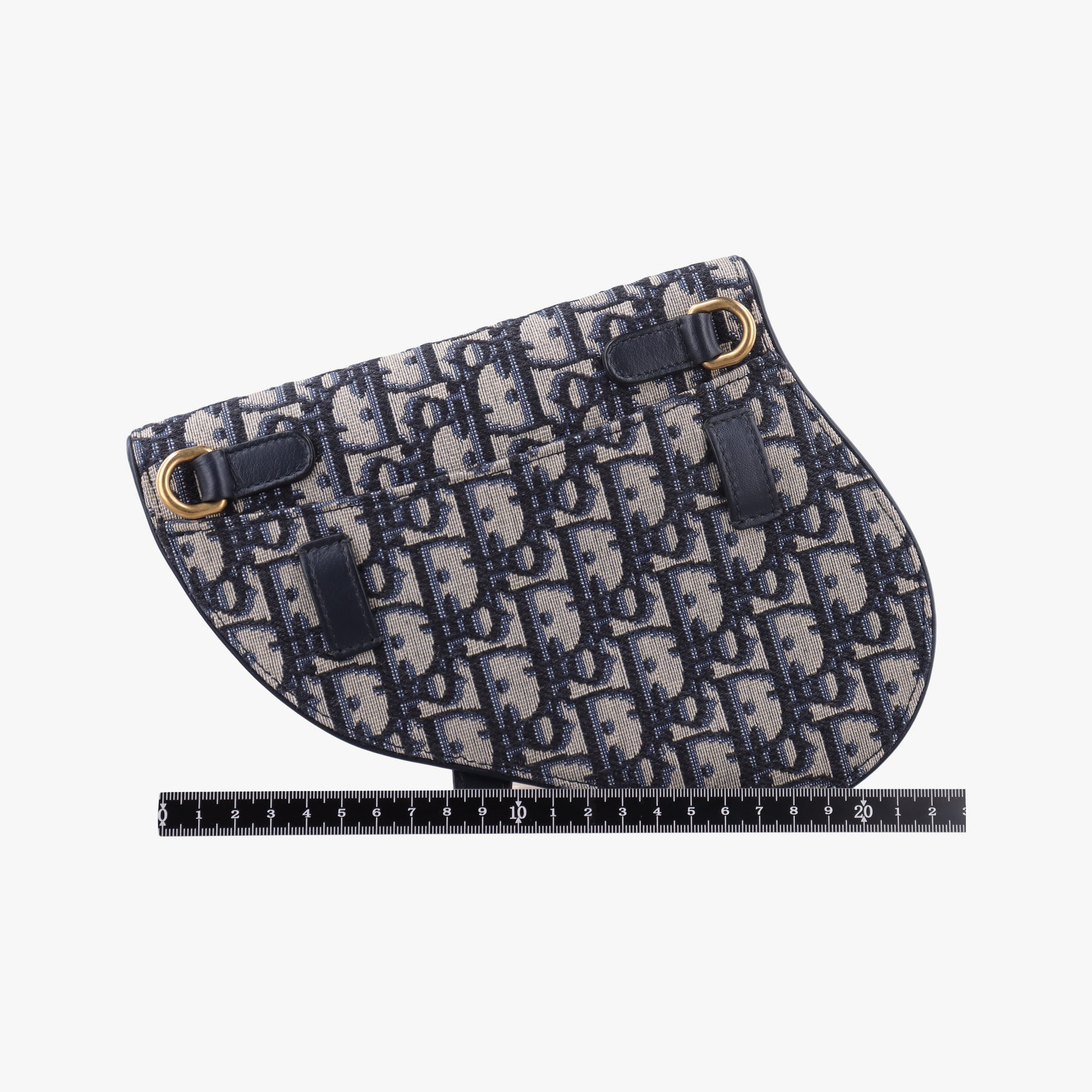 Saddlebags Gray×Navy Jacquard×Leather 50-MA-1109サドルバッグ グレー×ネイビー ジャガード×レザー 50-MA-1109
