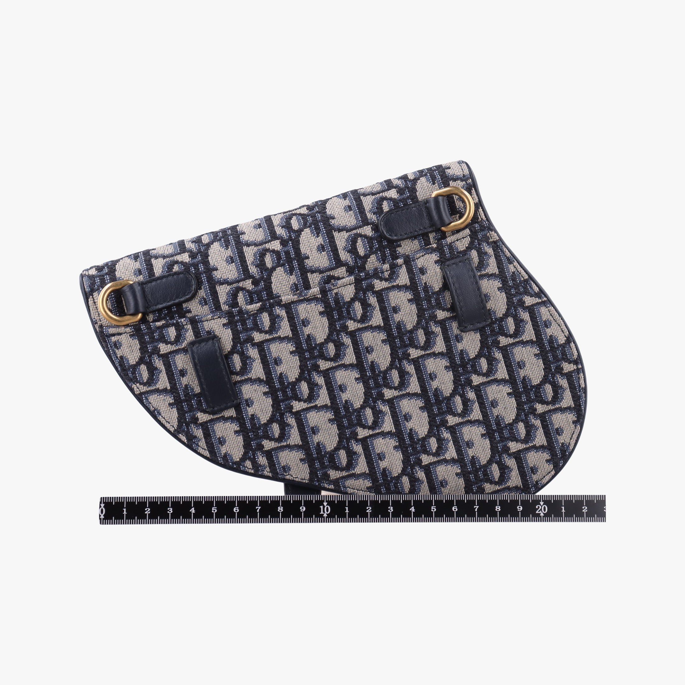 Saddlebags Gray×Navy Jacquard×Leather 50-MA-1109サドルバッグ グレー×ネイビー ジャガード×レザー 50-MA-1109