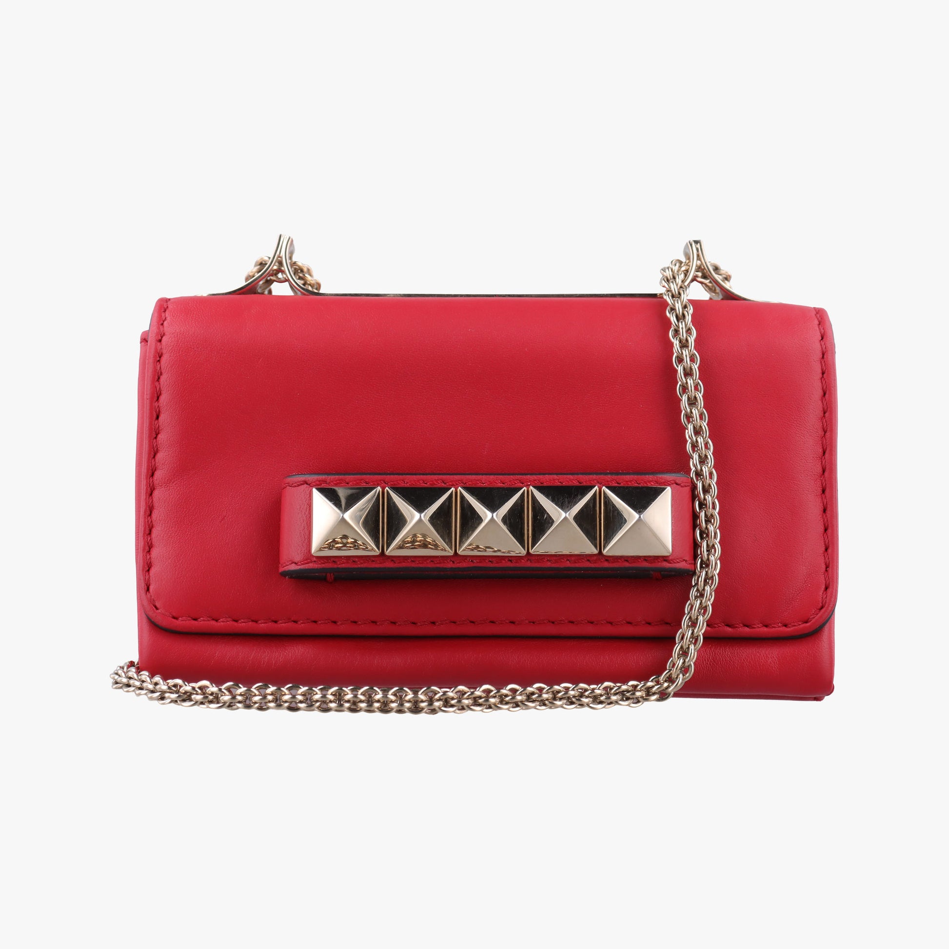 Rockstud VA VA VOOM Red Leather ロックスタッズ ヴァ ヴァ ヴーム レッド レザー 