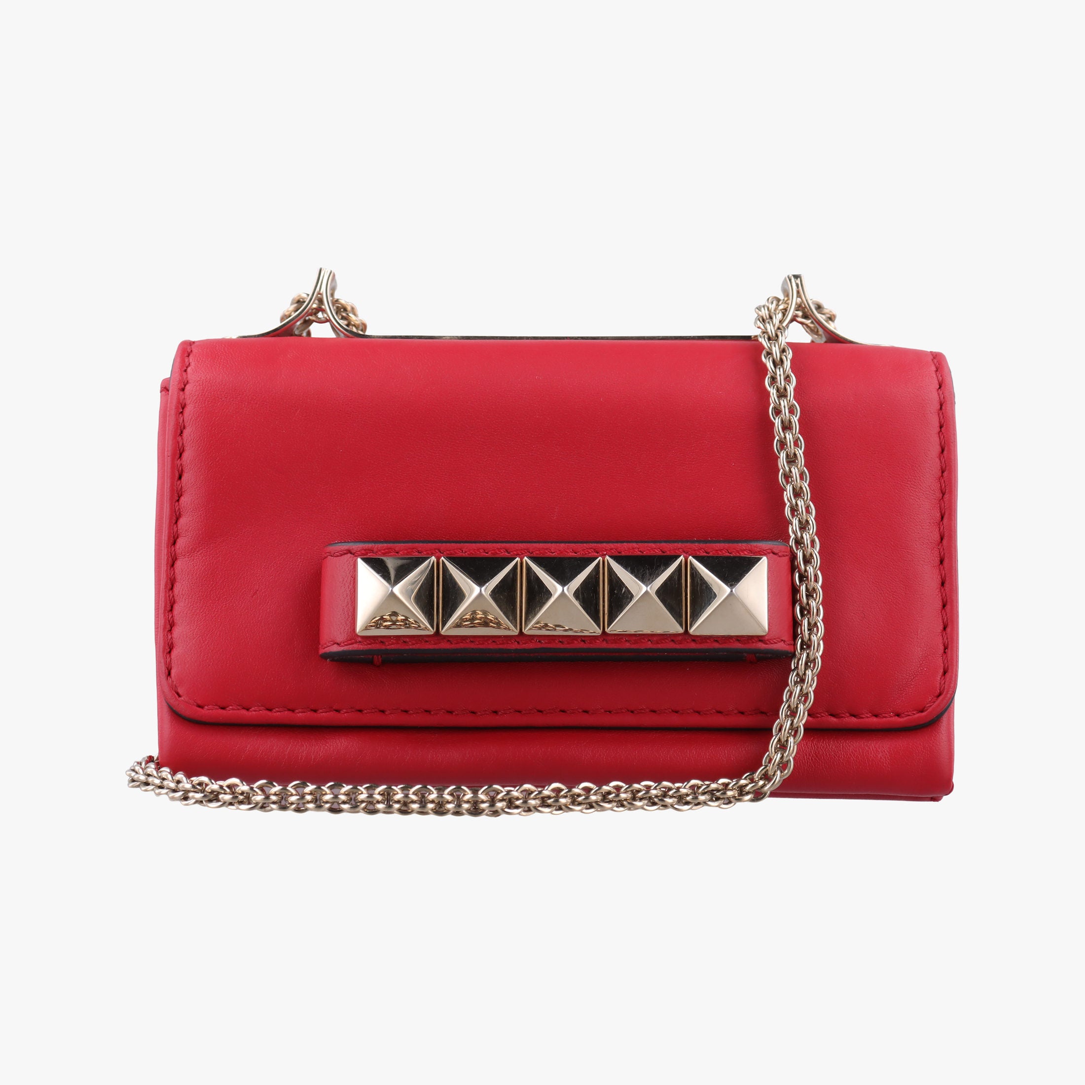 Rockstud VA VA VOOM Red Leather ロックスタッズ ヴァ ヴァ ヴーム レッド レザー 