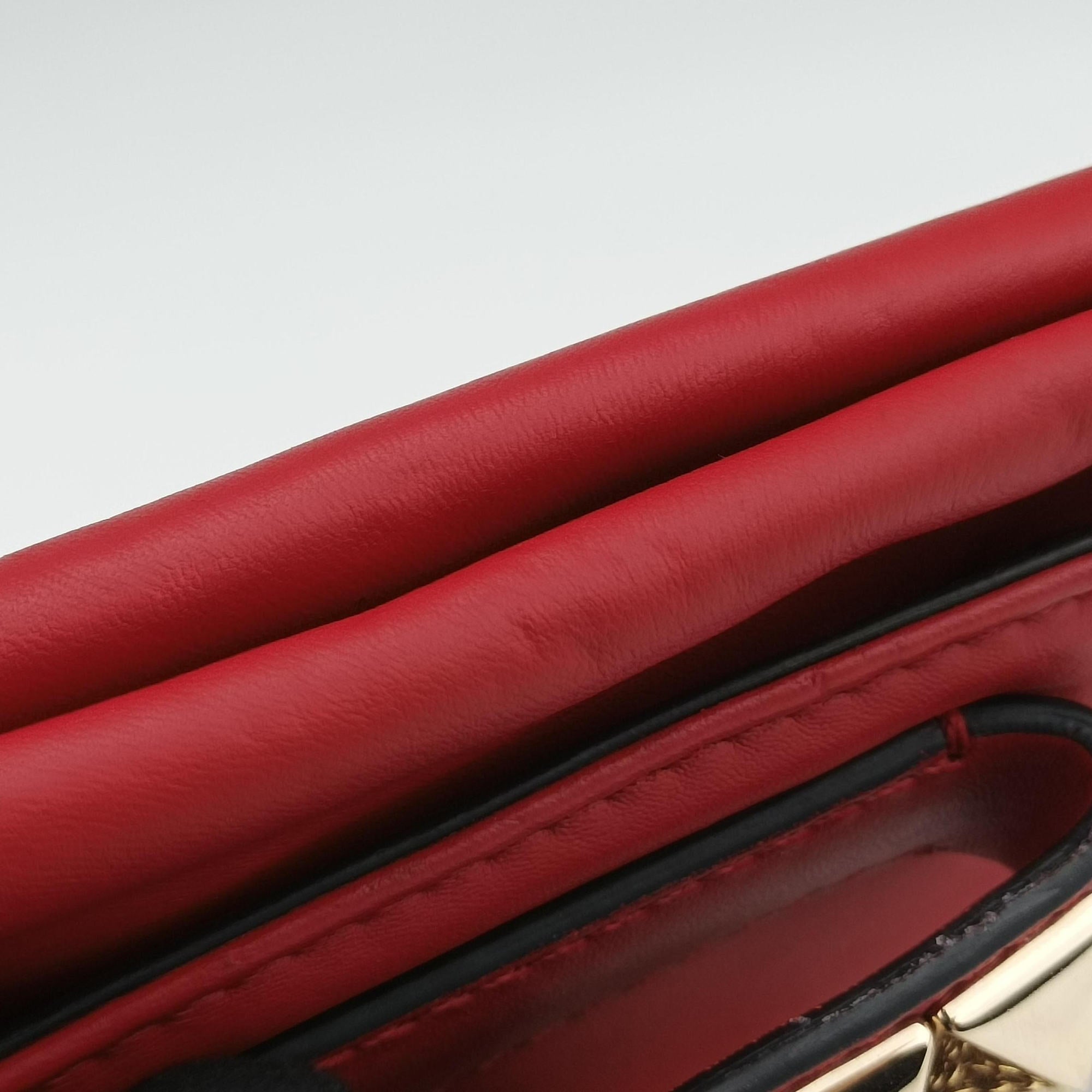 Rockstud VA VA VOOM Red Leather ロックスタッズ ヴァ ヴァ ヴーム レッド レザー 