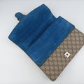 Dionysus beige×blue PVC coated canvas × suede 403348 I020216201ディオニュソス ベージュ×ブルー PVCコーティングキャンバス × スエード 403348 I020216201