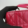 Lady Dior Rose lambskin 01-BN-0191レディディオール ローズ レッド ラムスキン 01-BN-0191