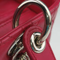 Lady Dior Rose lambskin 01-BN-0191レディディオール ローズ レッド ラムスキン 01-BN-0191