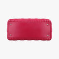Lady Dior Rose lambskin 01-BN-0191レディディオール ローズ レッド ラムスキン 01-BN-0191