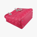 Lady Dior Rose lambskin 01-BN-0191レディディオール ローズ レッド ラムスキン 01-BN-0191