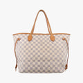 Neverfull MM Azur Damier Canvas N51107 AR3150ネヴァーフルMM アズール ダミエキャンバス N51107 AR3150