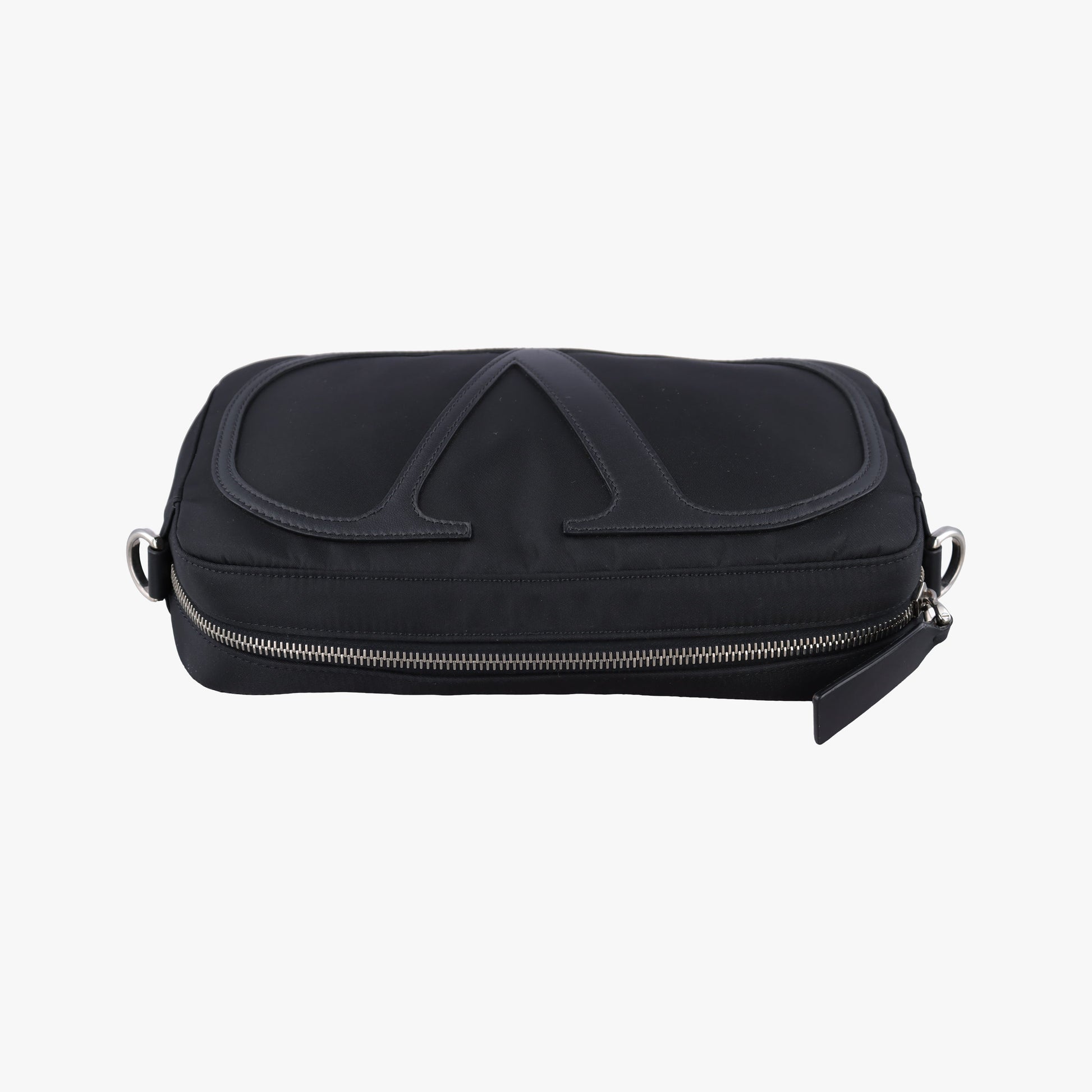 VLogo Black Nylon × Calfskin Leather Vロゴ ブラック ナイロン × カーフレザー 