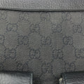 Abbey Hobo Black canvas 293581 Lot number unknownアビー ホーボー ブラック キャンバス 293581 製番不明