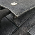 Abbey Hobo Black canvas 293581 Lot number unknownアビー ホーボー ブラック キャンバス 293581 製番不明