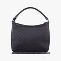 Abbey Hobo Black canvas 293581 Lot number unknownアビー ホーボー ブラック キャンバス 293581 製番不明