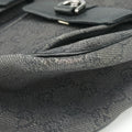 Abbey Hobo Black canvas 293581 Lot number unknownアビー ホーボー ブラック キャンバス 293581 製番不明