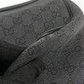 Abbey Hobo Black canvas 293581 Lot number unknownアビー ホーボー ブラック キャンバス 293581 製番不明