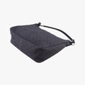 Abbey Hobo Black canvas 293581 Lot number unknownアビー ホーボー ブラック キャンバス 293581 製番不明