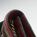 Queen Margaret beige×red×multi PVC coated canvas×Leather 476079 クィーンマーガレット ベージュ×レッド×マルチ PVCコーティングキャンバス×レザー 476079 