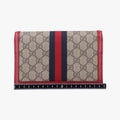 Queen Margaret beige×red×multi PVC coated canvas×Leather 476079 クィーンマーガレット ベージュ×レッド×マルチ PVCコーティングキャンバス×レザー 476079 