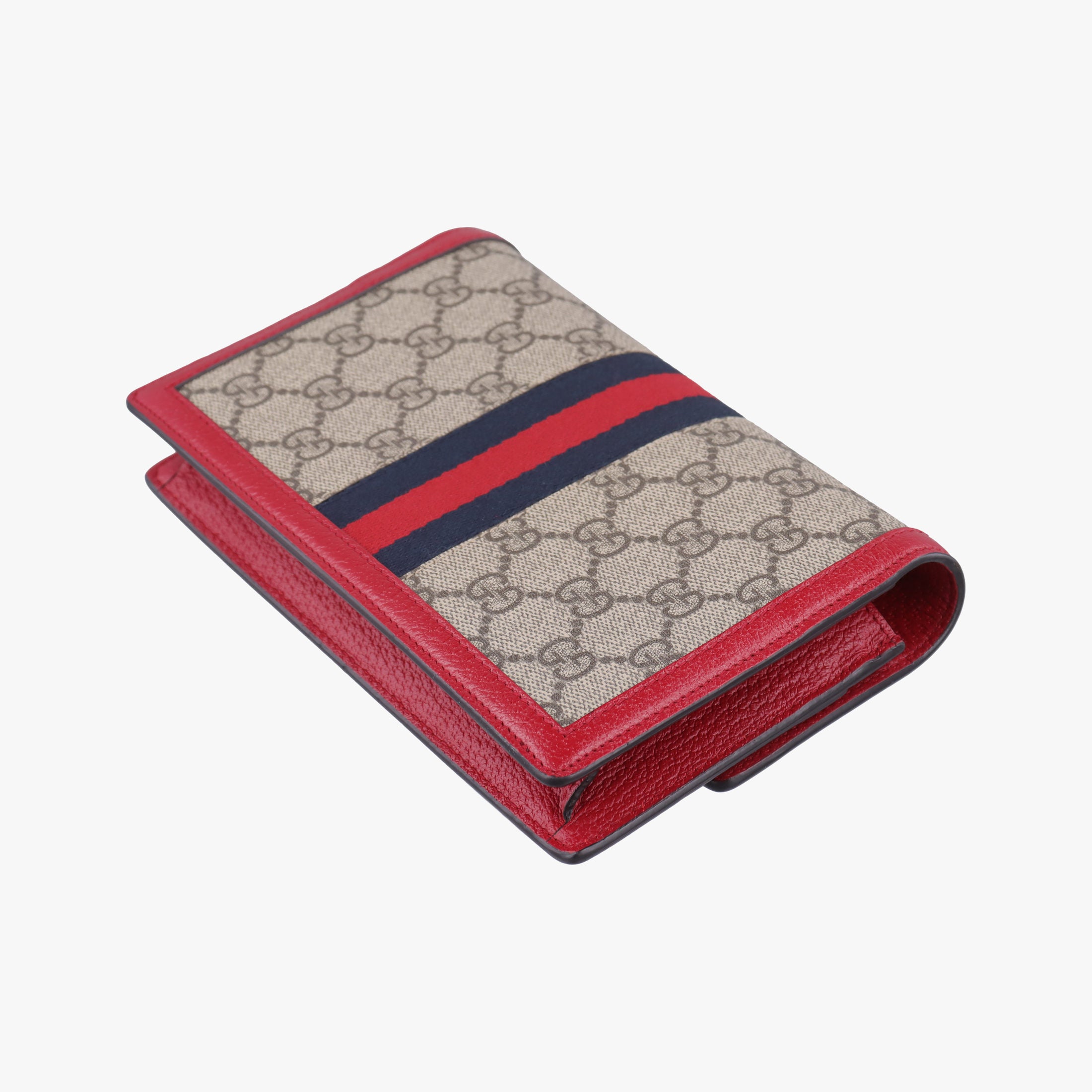 Queen Margaret beige×red×multi PVC coated canvas×Leather 476079 クィーンマーガレット ベージュ×レッド×マルチ PVCコーティングキャンバス×レザー 476079 