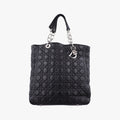 Cannage Dior Soft Shopping Black lambskin 236-BM-0078ディオールソフト ブラック ラムスキン 236-BM-0078