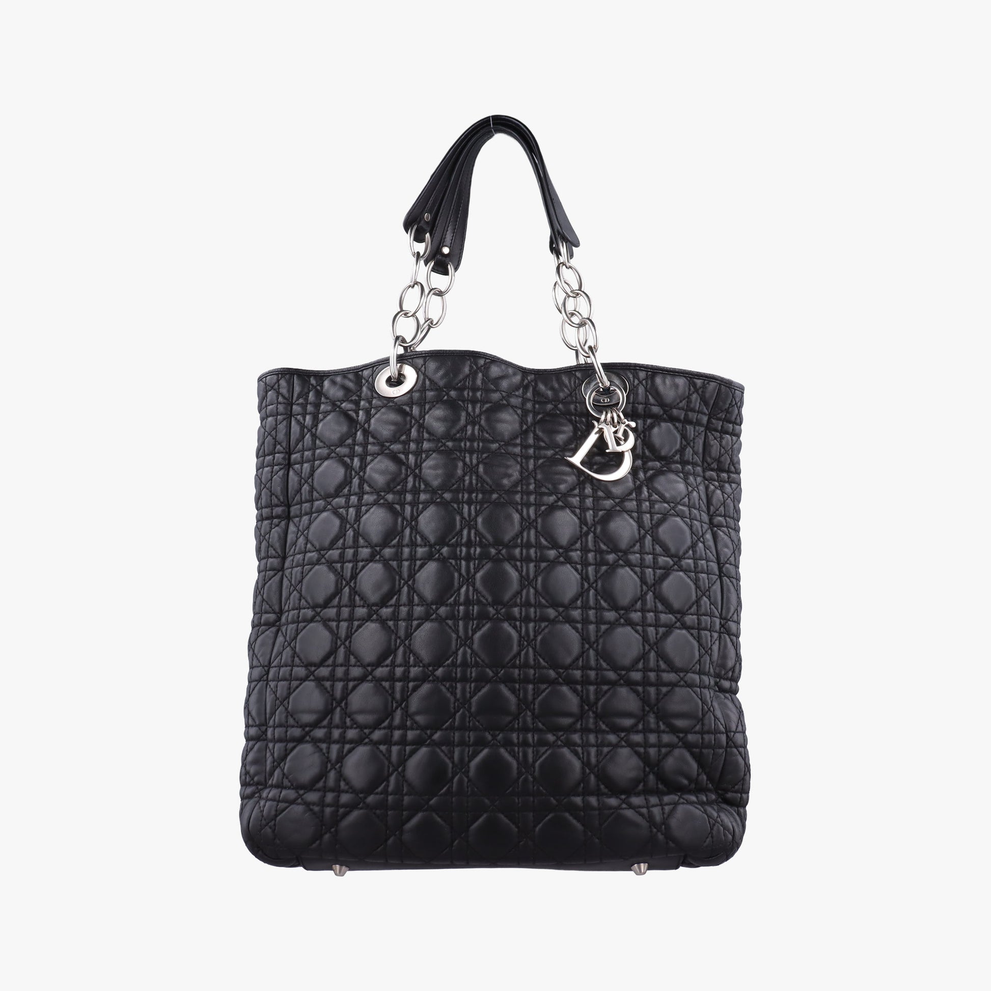 Cannage Dior Soft Shopping Black lambskin 236-BM-0078ディオールソフト ブラック ラムスキン 236-BM-0078