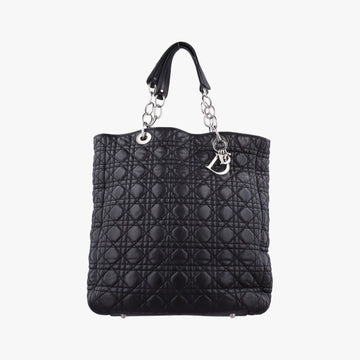Cannage Dior Soft Shopping Black lambskin 236-BM-0078ディオールソフト ブラック ラムスキン 236-BM-0078