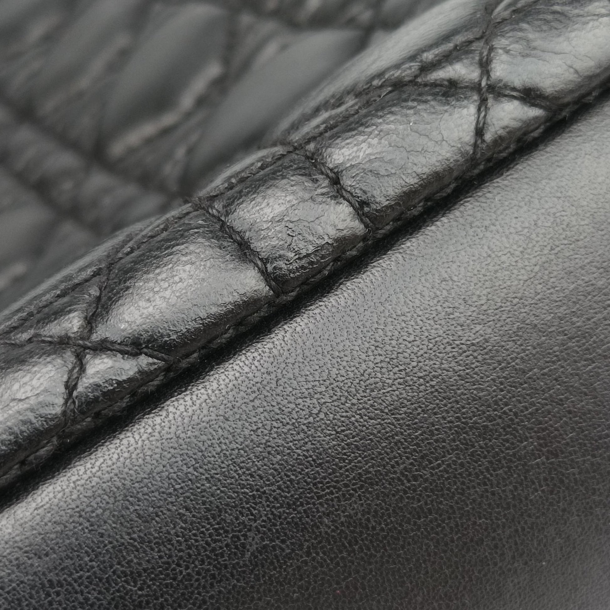 Cannage Dior Soft Shopping Black lambskin 236-BM-0078ディオールソフト ブラック ラムスキン 236-BM-0078