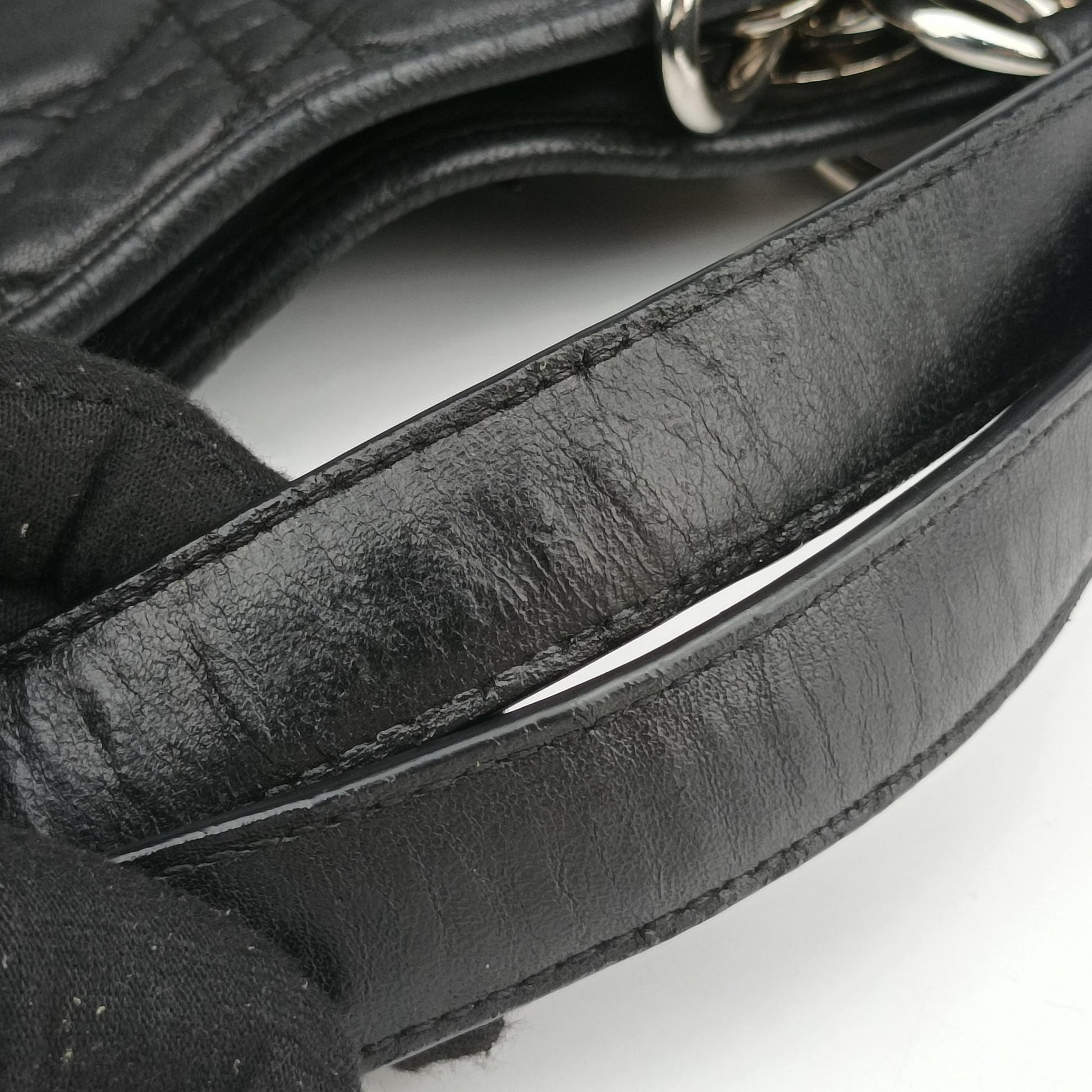 Cannage Dior Soft Shopping Black lambskin 236-BM-0078ディオールソフト ブラック ラムスキン 236-BM-0078