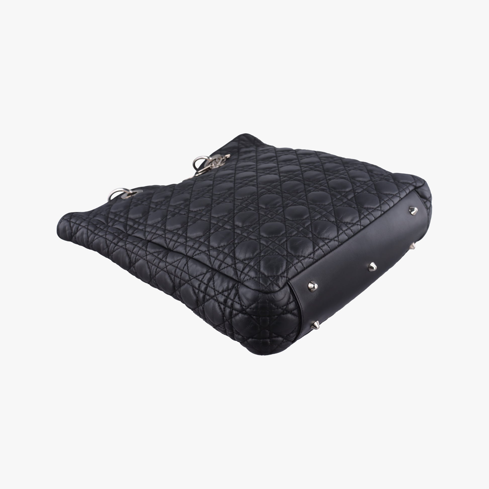 Cannage Dior Soft Shopping Black lambskin 236-BM-0078ディオールソフト ブラック ラムスキン 236-BM-0078