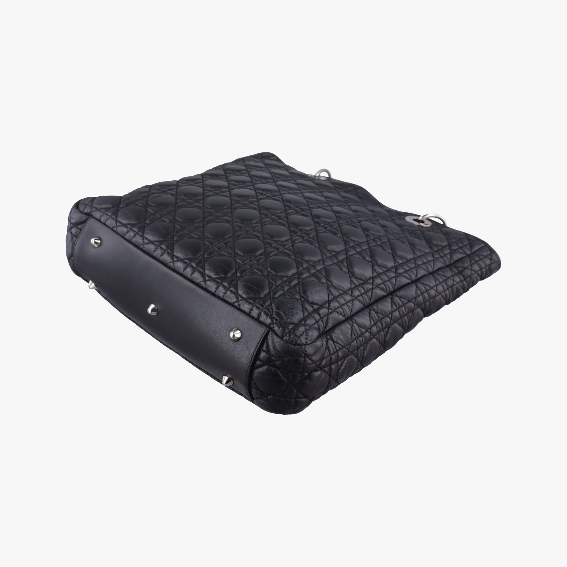 Cannage Dior Soft Shopping Black lambskin 236-BM-0078ディオールソフト ブラック ラムスキン 236-BM-0078