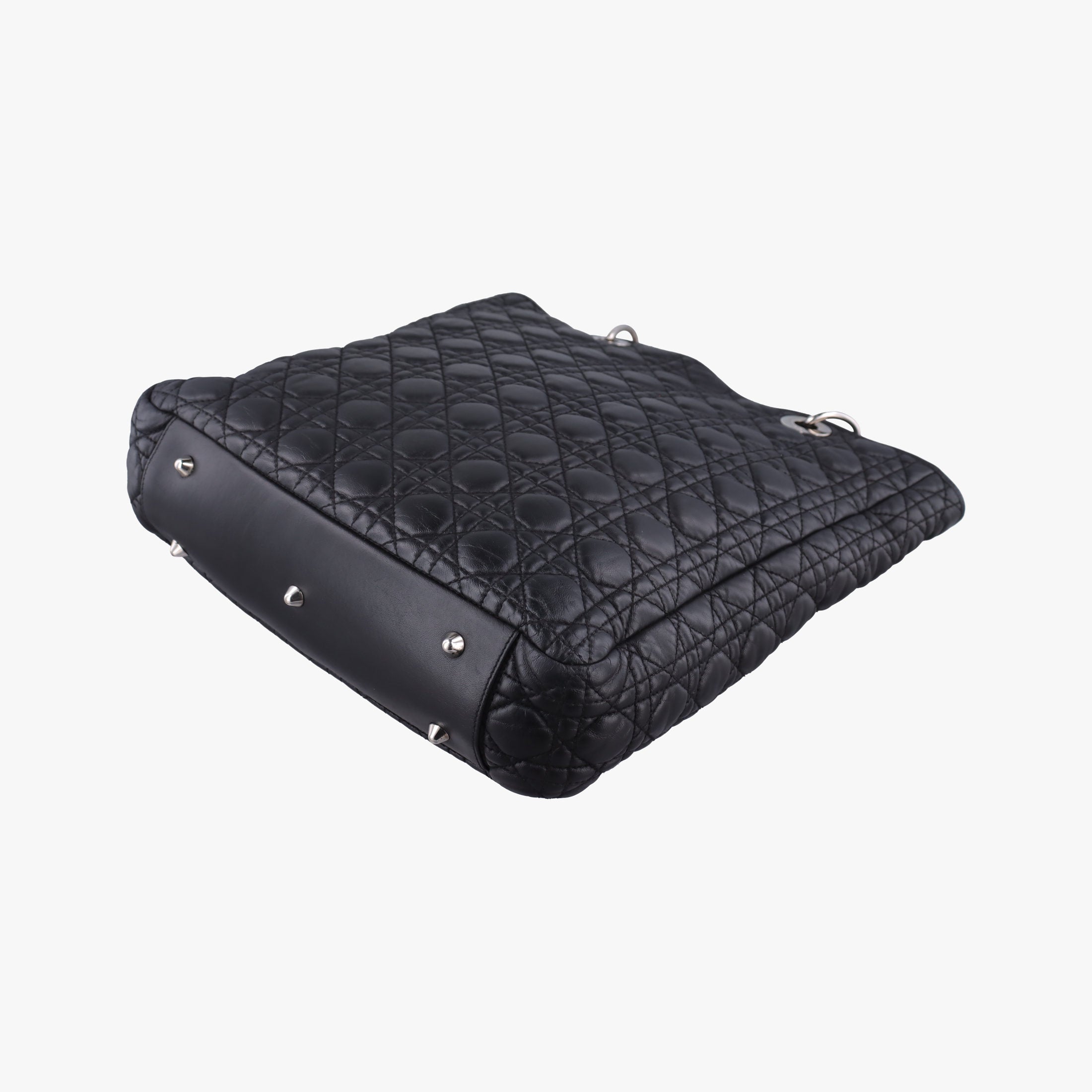 Cannage Dior Soft Shopping Black lambskin 236-BM-0078ディオールソフト ブラック ラムスキン 236-BM-0078