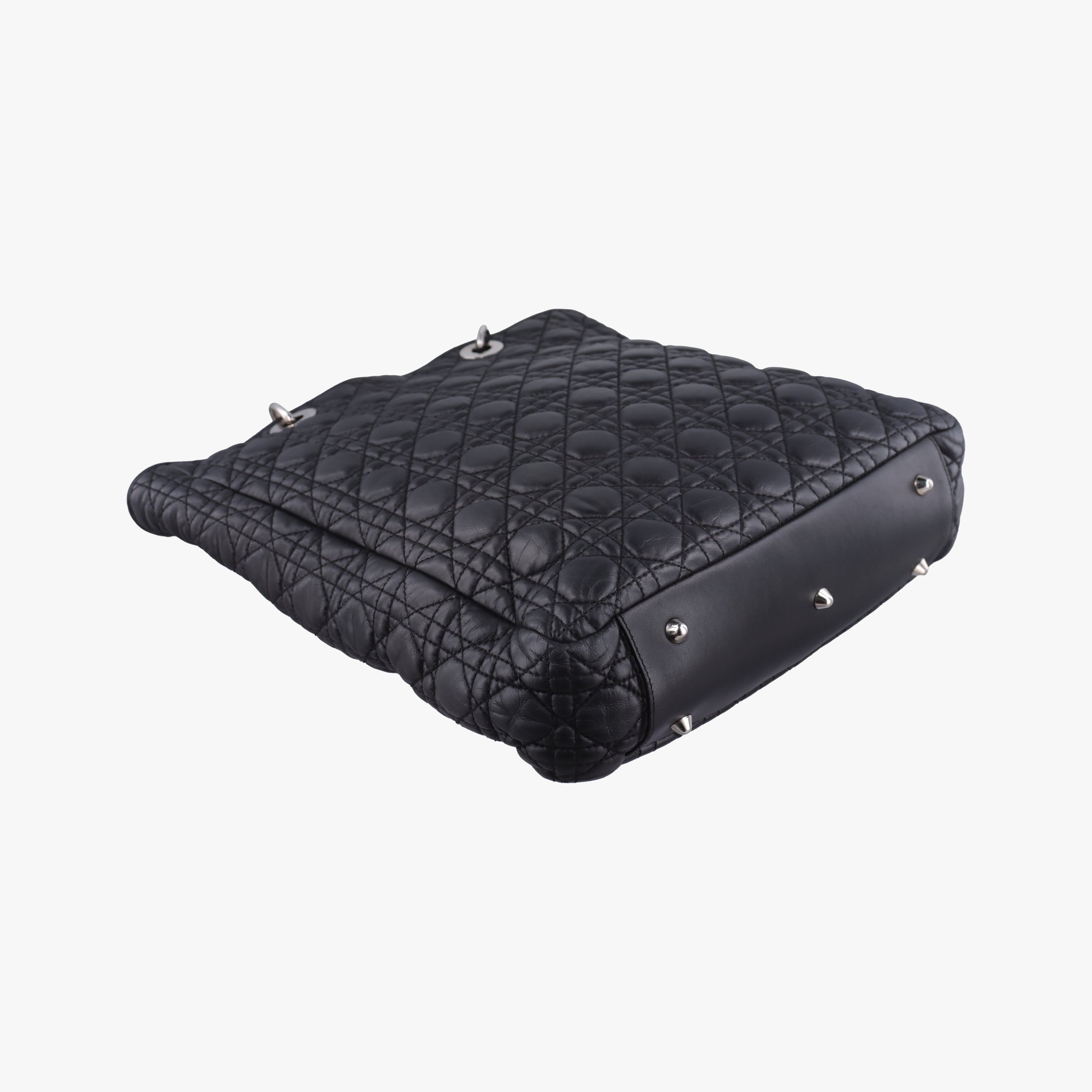 Cannage Dior Soft Shopping Black lambskin 236-BM-0078ディオールソフト ブラック ラムスキン 236-BM-0078