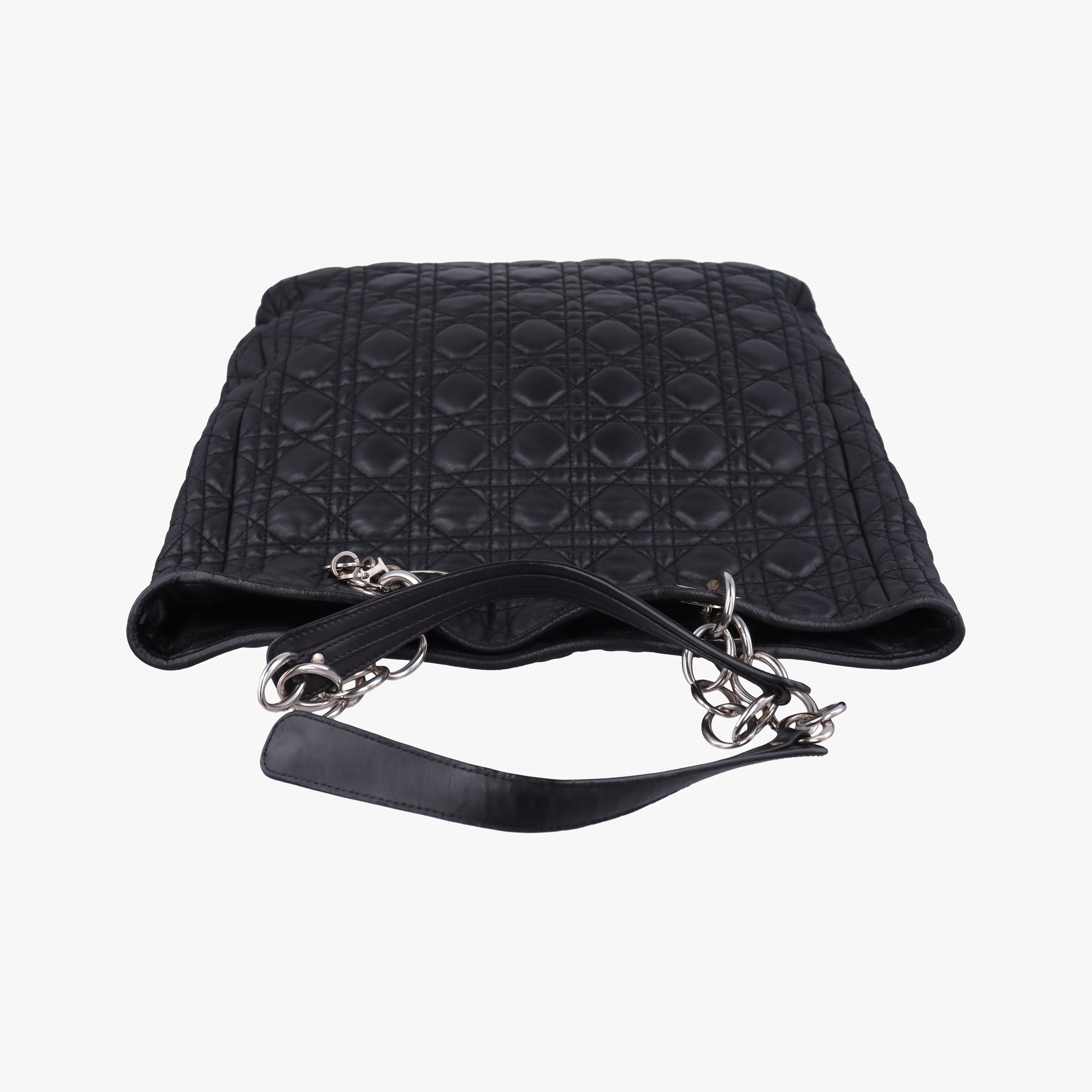 Cannage Dior Soft Shopping Black lambskin 236-BM-0078ディオールソフト ブラック ラムスキン 236-BM-0078