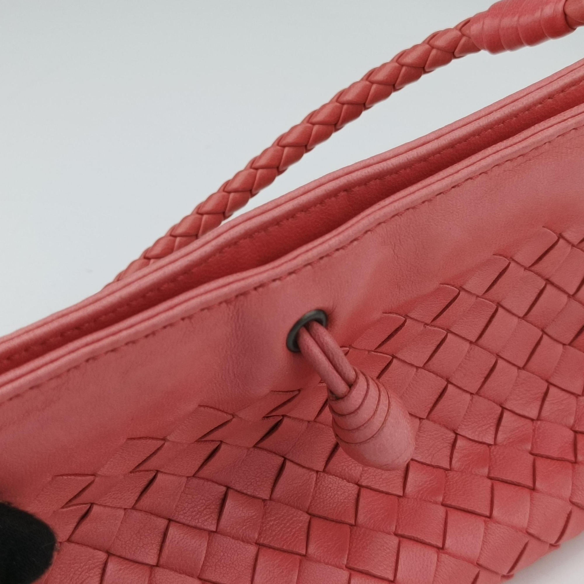 Intrecciato Pink lambskin 120773 V0016 1166イントレチャート ピンク ラムスキン 120773 V0016 1166