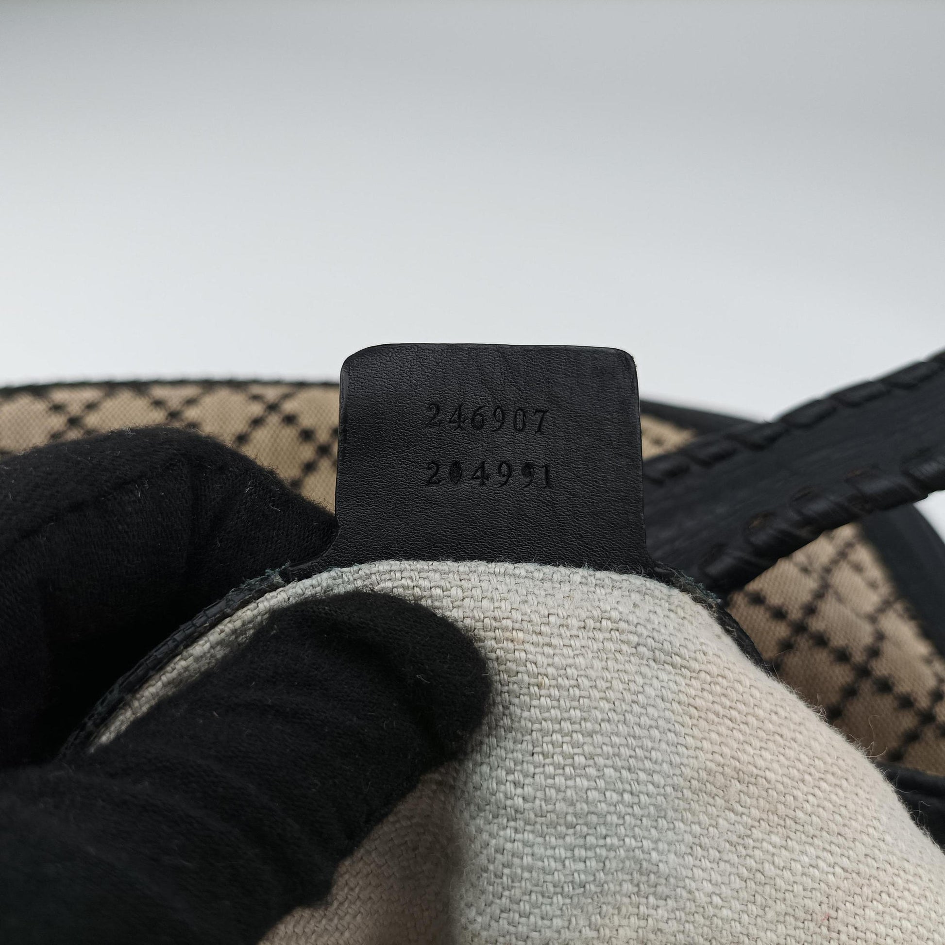 New Jackie Brown×Black canvas 246907 Lot number unknownニュージャッキー ブラウン×ブラック キャンバス 246907 製番不明
