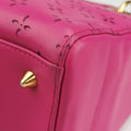 Lady Dior Rose leather 09-MA-1017レディディオール ローズ レッド レザー 09-MA-1017
