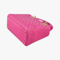 Lady Dior Rose leather 09-MA-1017レディディオール ローズ レッド レザー 09-MA-1017
