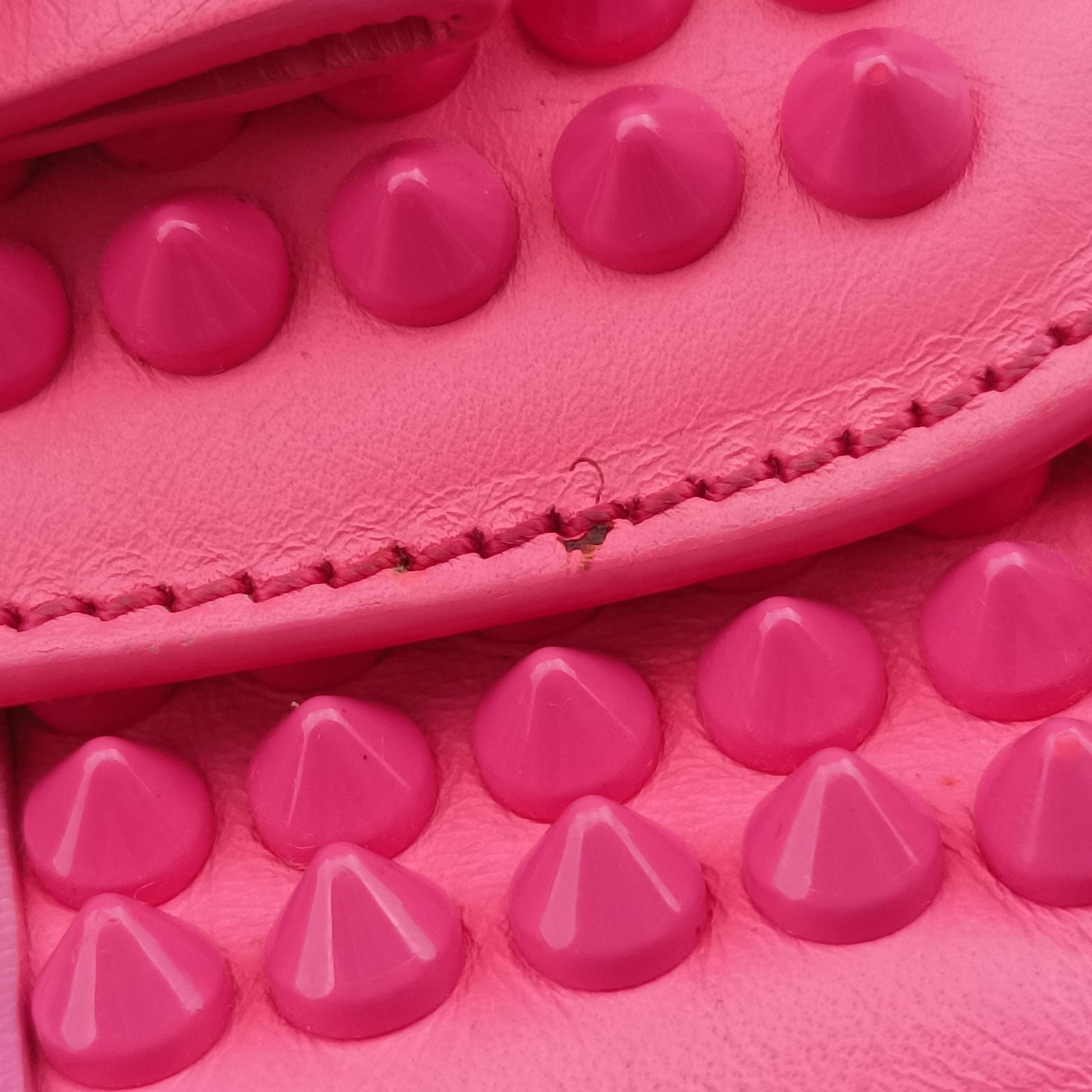 Sweet Charity Scarabe Spike Pink Leather スイート チャリティー スカラベ スパイク ピンク レザー 