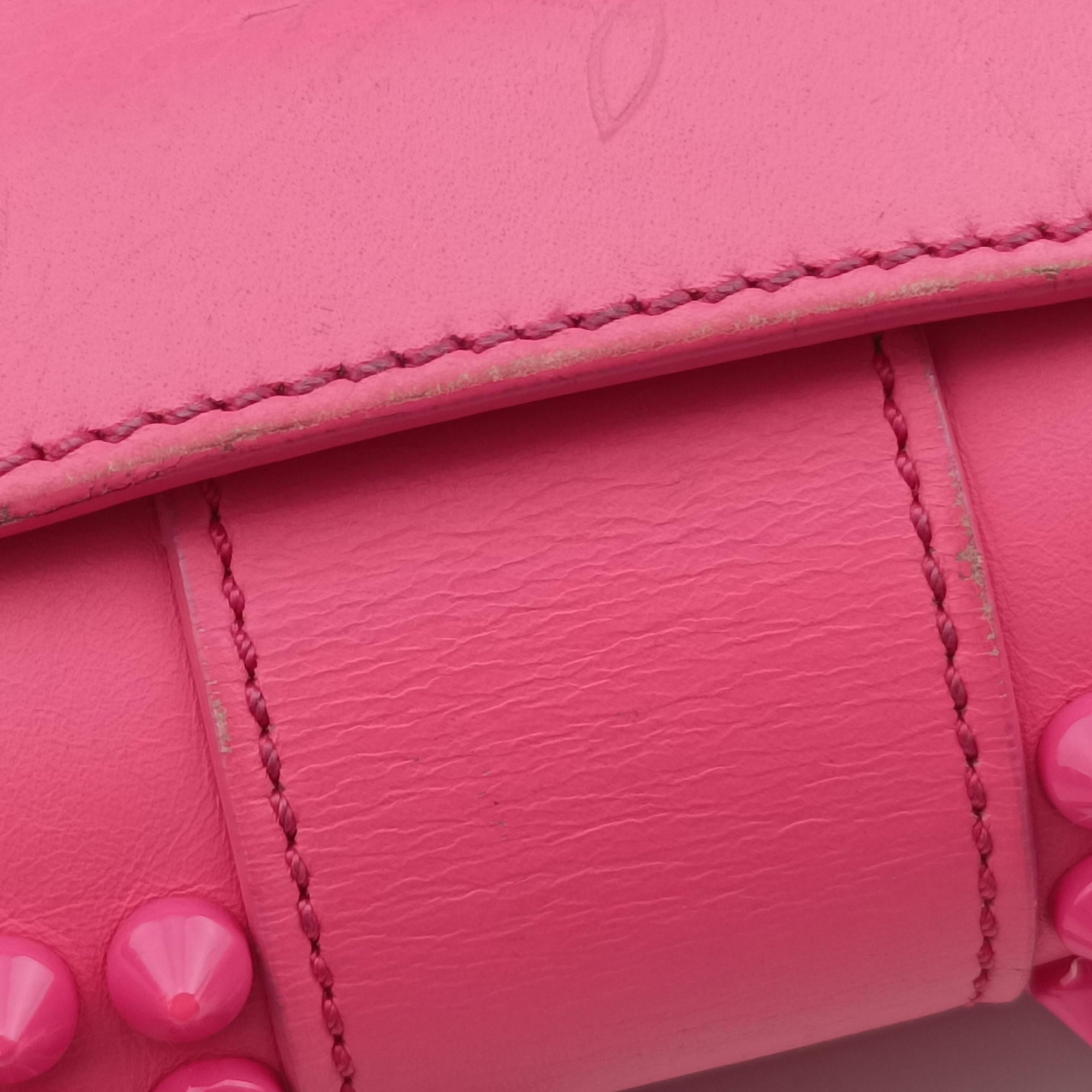 Sweet Charity Scarabe Spike Pink Leather スイート チャリティー スカラベ スパイク ピンク レザー 
