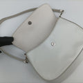 Cleo Flap White Leather 7/Dクレオフラップ ホワイト レザー 7/D