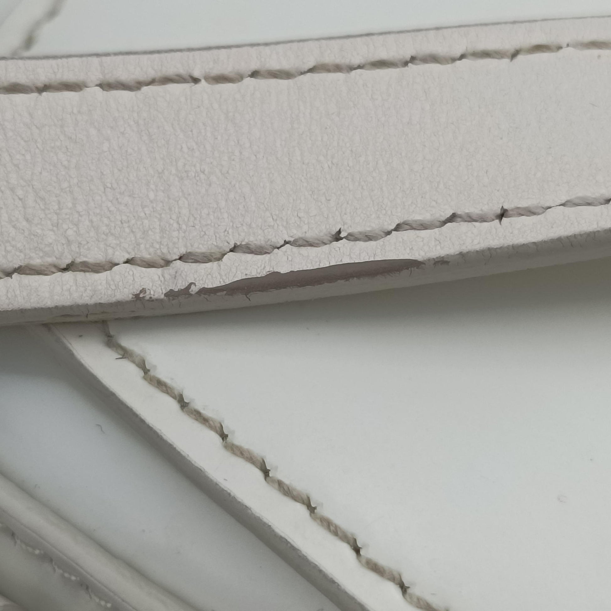 Cleo Flap White Leather 7/Dクレオフラップ ホワイト レザー 7/D