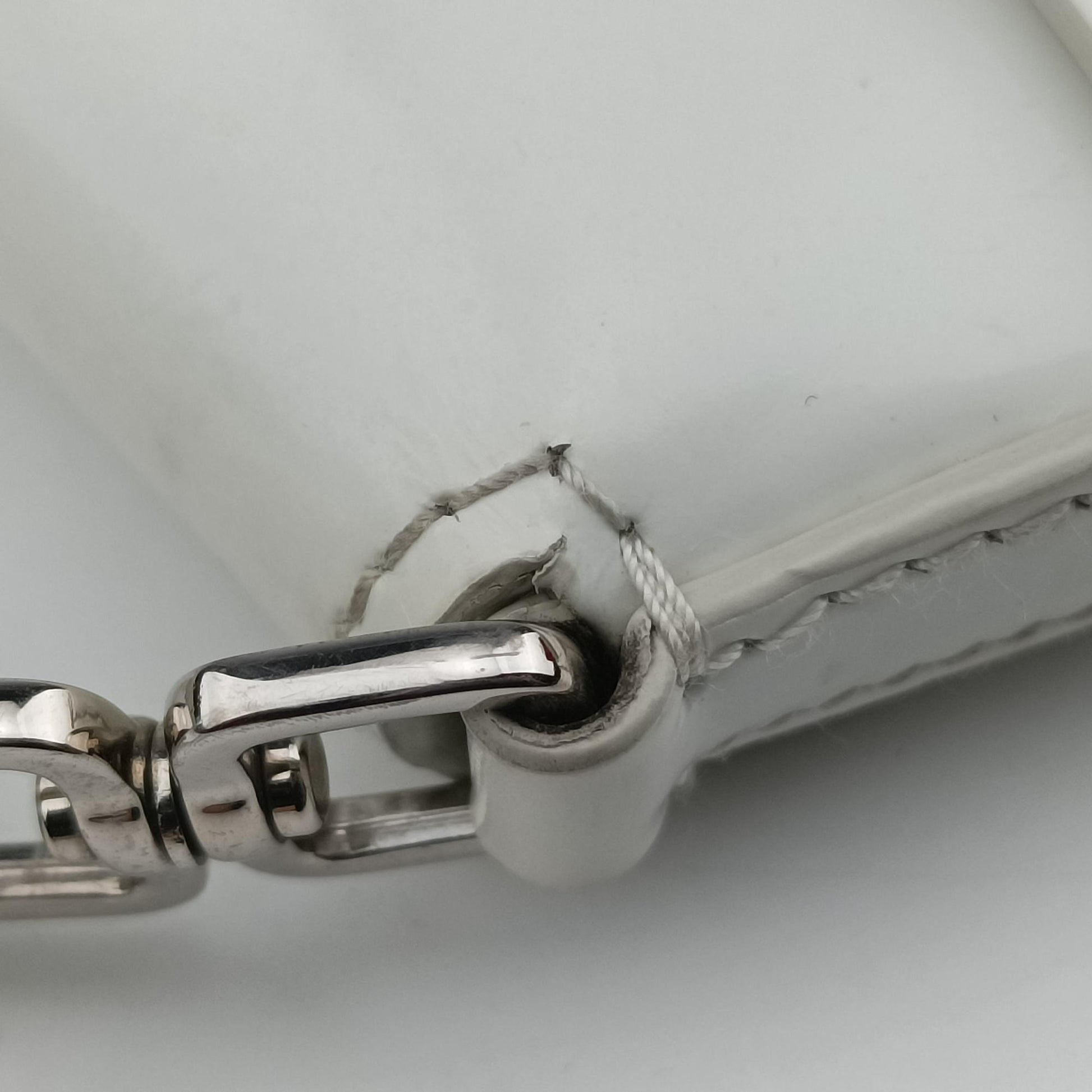 Cleo Flap White Leather 7/Dクレオフラップ ホワイト レザー 7/D