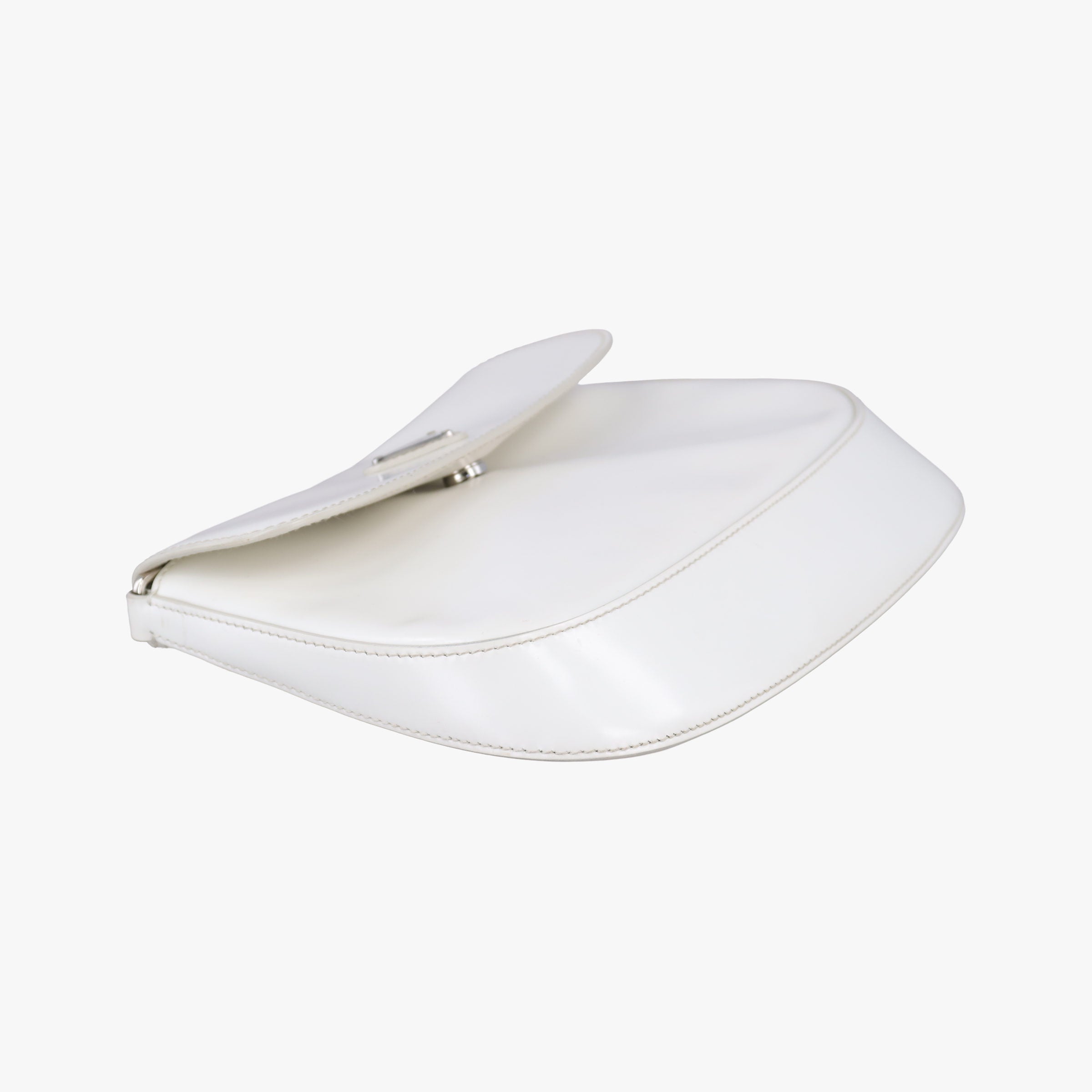 Cleo Flap White Leather 7/Dクレオフラップ ホワイト レザー 7/D