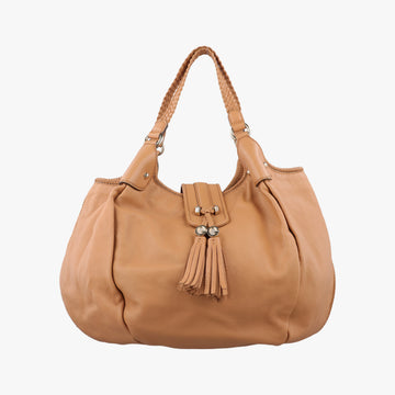 Marrakech Large Hobo Beige leather 257029 C010583163マラケシュ ラージ ホーボー ベージュ レザー 257029 C010583163