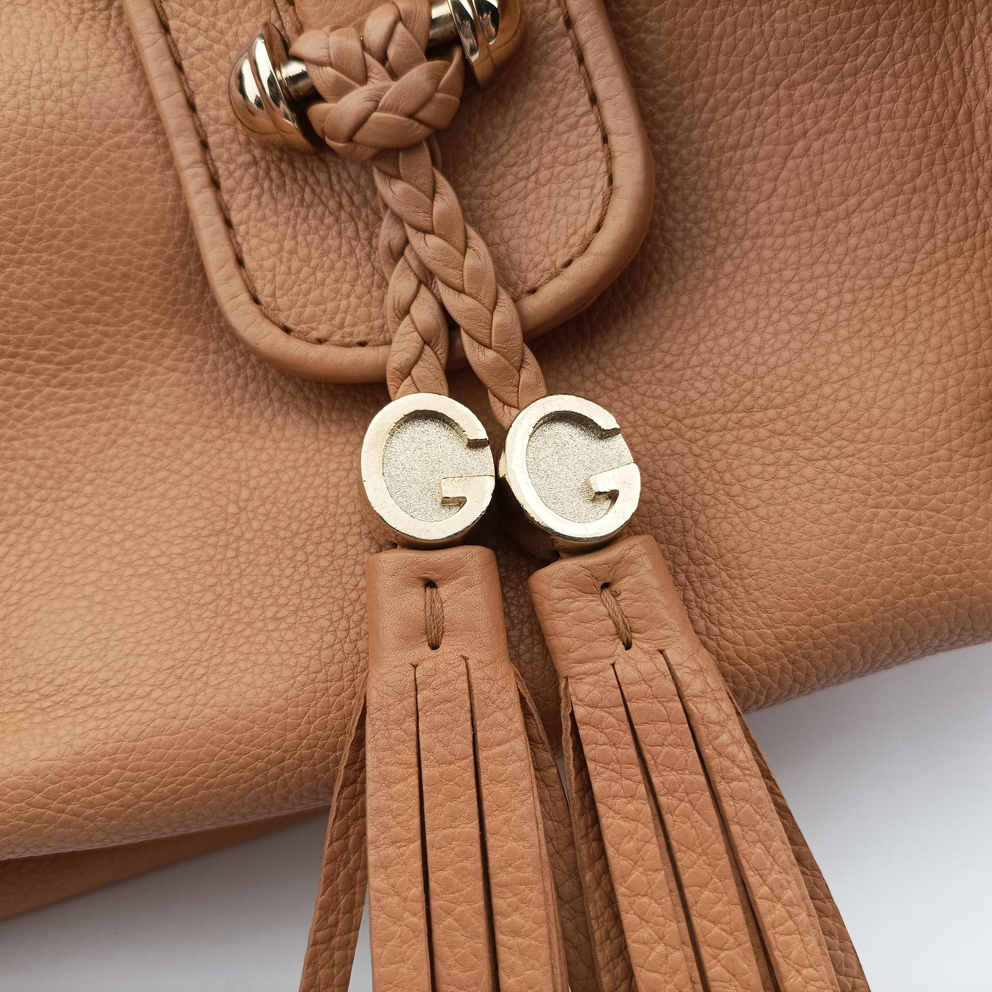 Marrakech Large Hobo Beige leather 257029 C010583163マラケシュ ラージ ホーボー ベージュ レザー 257029 C010583163