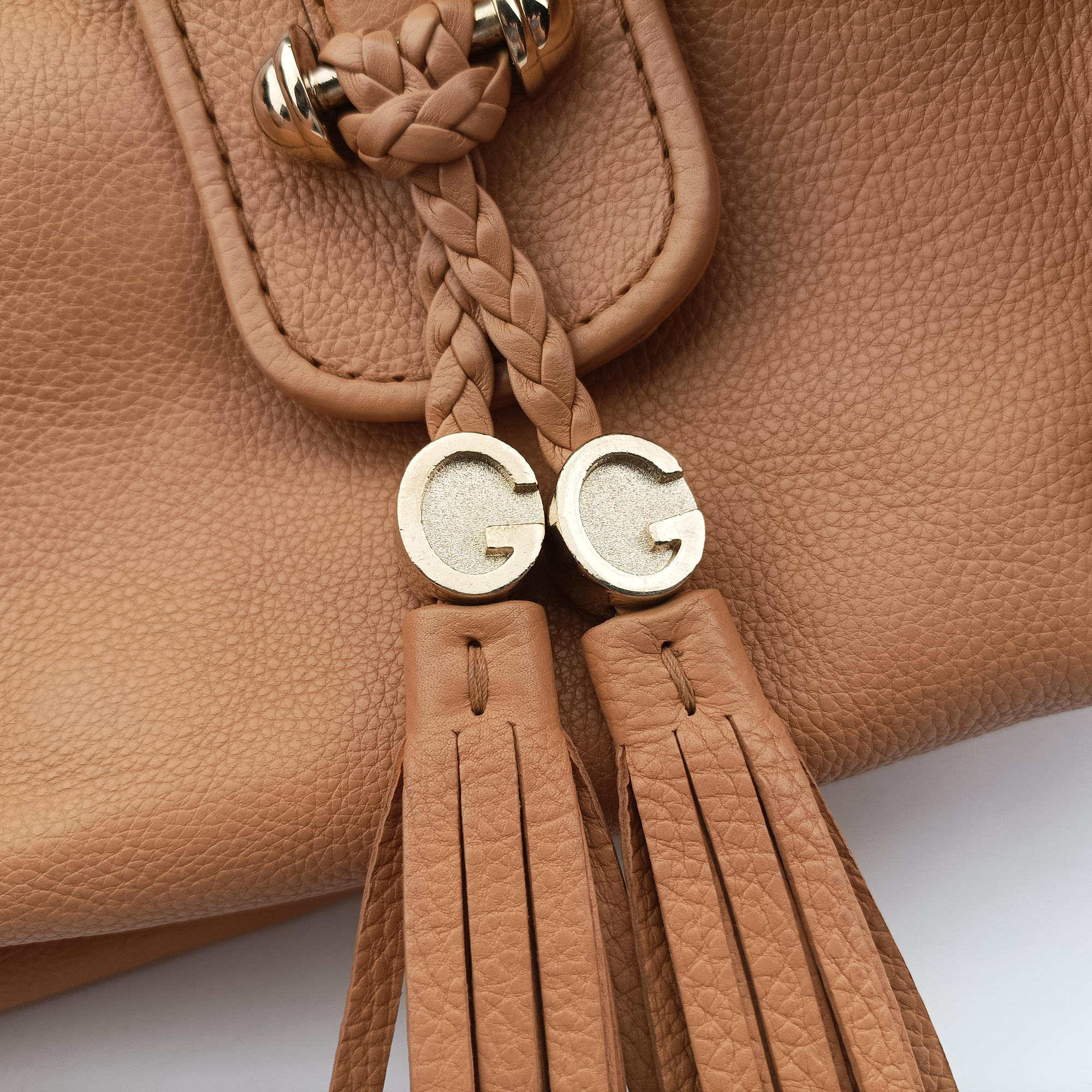 Marrakech Large Hobo Beige leather 257029 C010583163マラケシュ ラージ ホーボー ベージュ レザー 257029 C010583163
