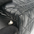 Lady Dior Black lambskin 08-MA-0132レディディオール ブラック ラムスキン 08-MA-0132